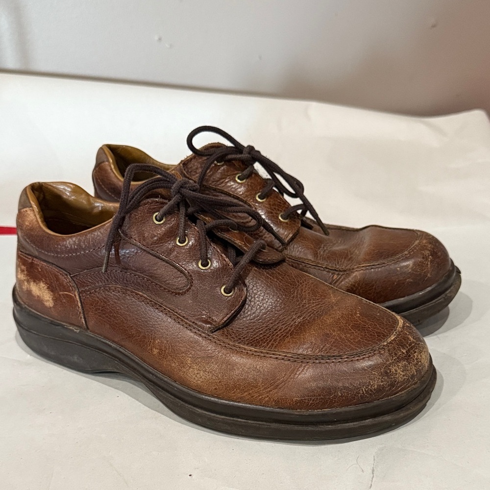 Red Wing Shoes Brown Leather Oxfords